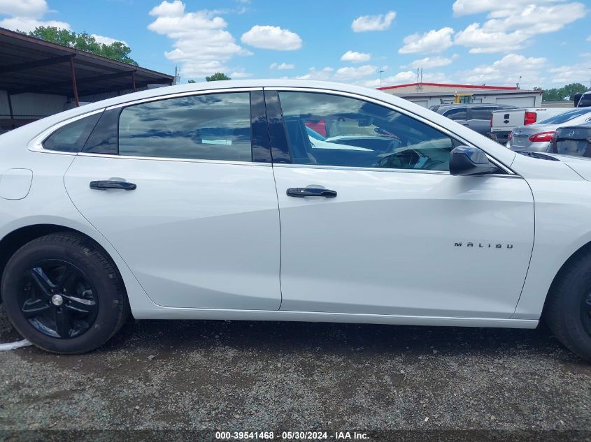 2020 Chevrolet Malibu Fwd Ls VIN: 1G1ZB5ST1LF087231 Lot: 39541468