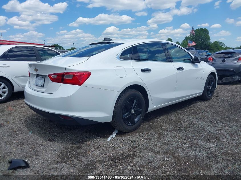 2020 Chevrolet Malibu Fwd Ls VIN: 1G1ZB5ST1LF087231 Lot: 39541468