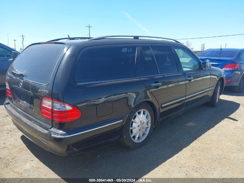 2000 Mercedes-Benz E 320 4M VIN: WDBJH82J6YX037329 Lot: 39541469