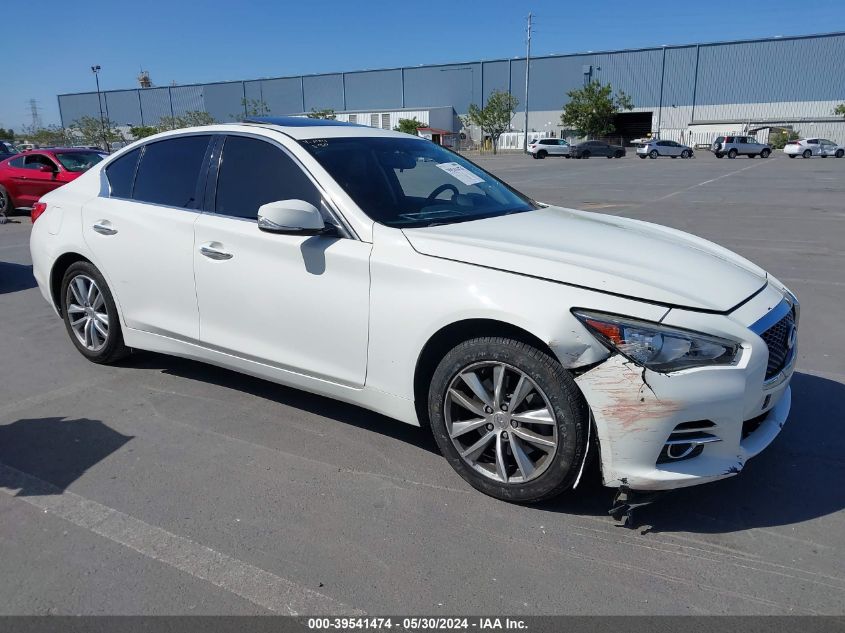 2017 Infiniti Q50 2.0T Base VIN: JN1CV7AP5HM642644 Lot: 39541474