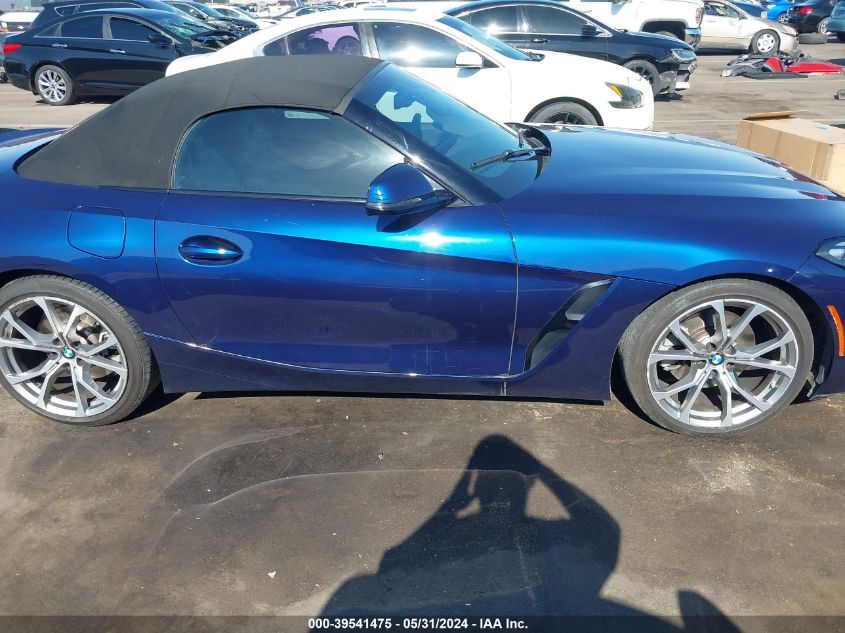 2021 BMW Z4 Sdrive30I VIN: WBAHF3C05MWW91539 Lot: 39541475