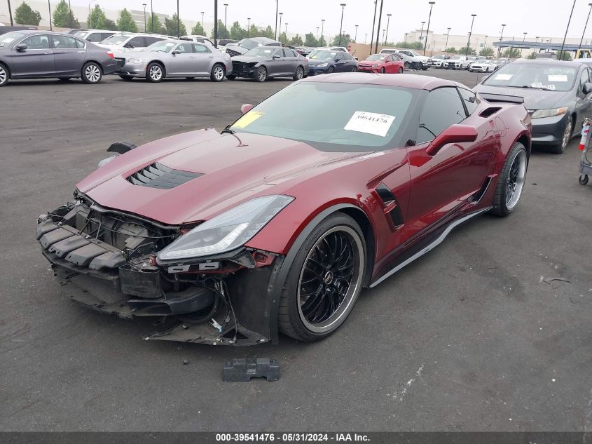 2019 Chevrolet Corvette Grand Sport VIN: 1G1YY2D71K5101304 Lot: 39541476