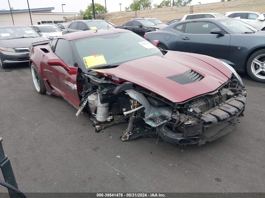 2019 Chevrolet Corvette Grand Sport VIN: 1G1YY2D71K5101304 Lot: 39541476