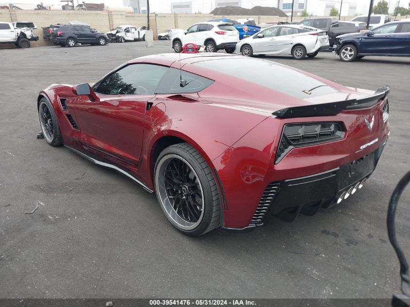 2019 Chevrolet Corvette Grand Sport VIN: 1G1YY2D71K5101304 Lot: 39541476