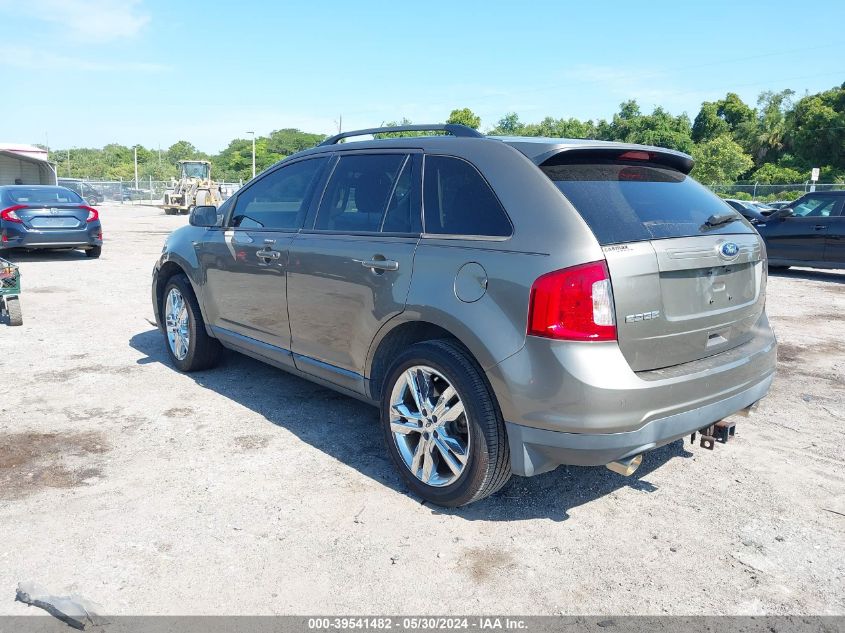 2013 Ford Edge Sel VIN: 2FMDK3JC4DBA72874 Lot: 39541482