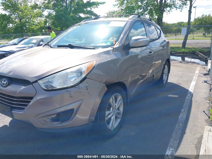 2012 Hyundai Tucson Gls VIN: KM8JUCAC7CU453091 Lot: 39541491