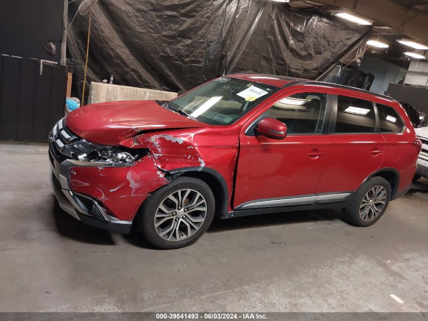 2016 Mitsubishi Outlander Sel VIN: JA4AZ3A32GZ054212 Lot: 39541493