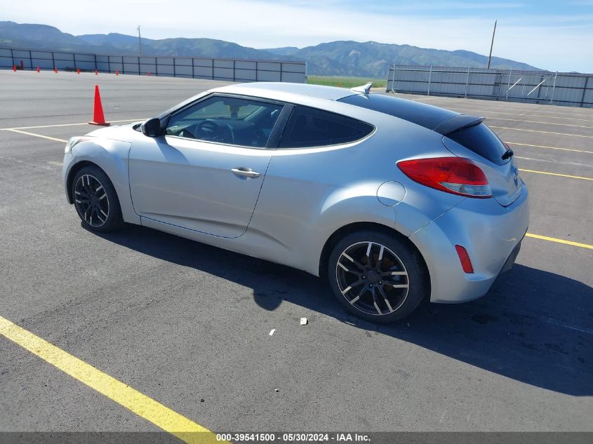 2012 Hyundai Veloster Base W/Gray VIN: KMHTC6AD4CU036789 Lot: 39541500