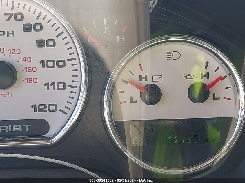 2007 Ford F-150 Lariat/Xlt VIN: 1FTPW12557FA99577 Lot: 39541502