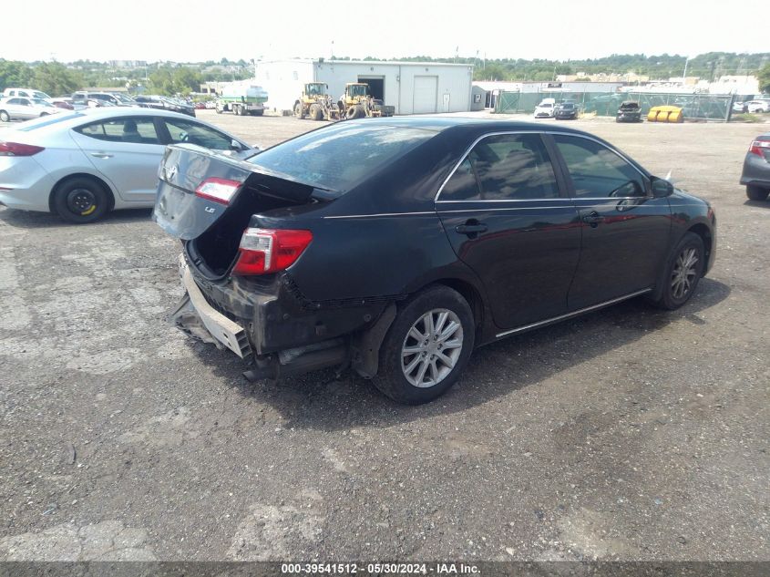 2013 Toyota Camry Le VIN: 4T1BF1FK0DU249009 Lot: 39541512