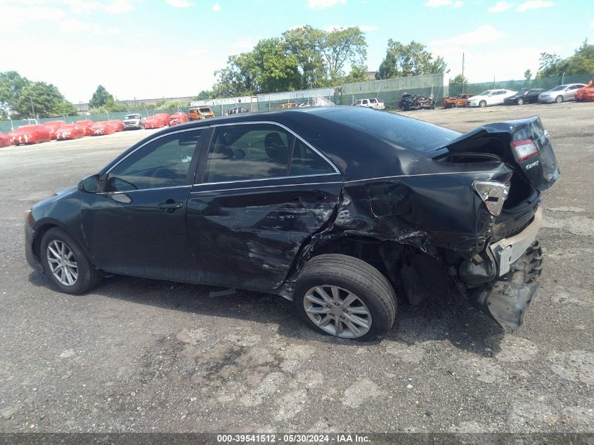 2013 Toyota Camry Le VIN: 4T1BF1FK0DU249009 Lot: 39541512