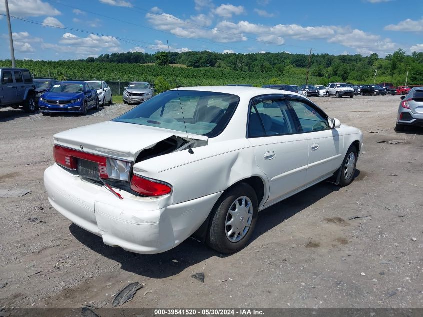 2004 Buick Century VIN: 2G4WS52JX41264467 Lot: 39541520