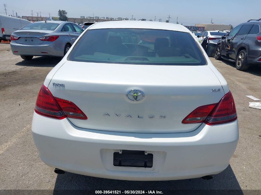 2008 Toyota Avalon Xls VIN: 4T1BK36B08U263621 Lot: 39541521