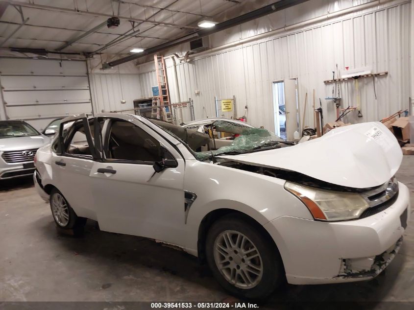 2008 Ford Focus Se/Ses VIN: 1FAHP35N78W196330 Lot: 39541533