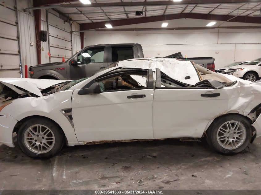 2008 Ford Focus Se/Ses VIN: 1FAHP35N78W196330 Lot: 39541533