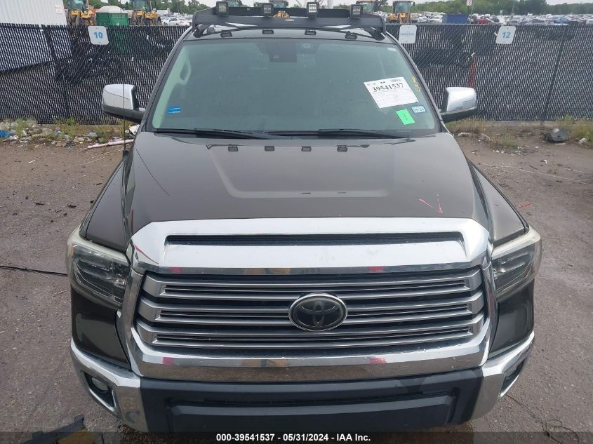 2018 Toyota Tundra Crewmax Limited VIN: 5TFHW5F1XJX767569 Lot: 39541537