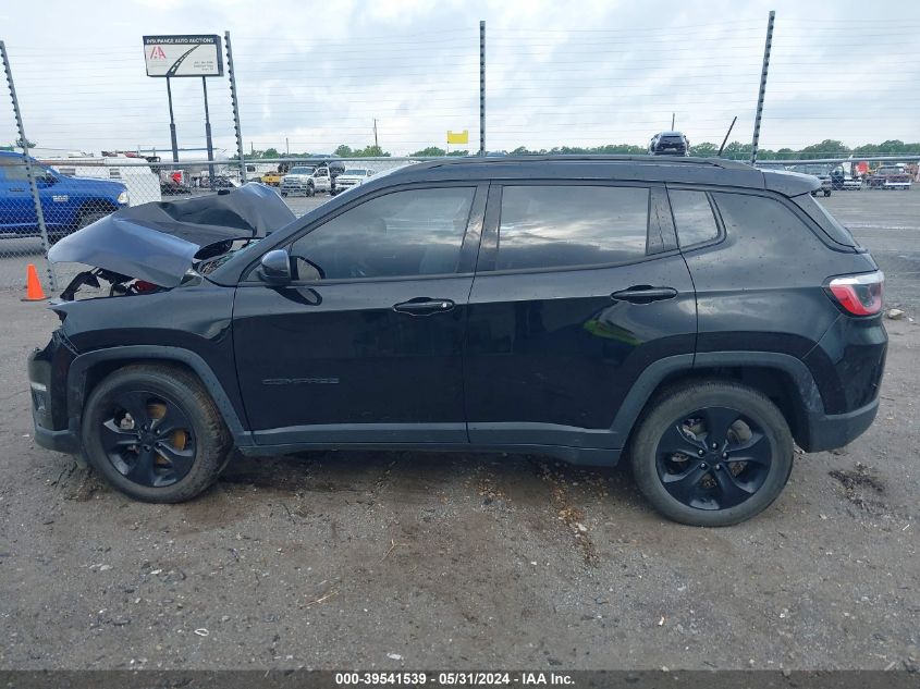 2021 Jeep Compass Altitude Fwd VIN: 3C4NJCBB5MT552914 Lot: 39541539