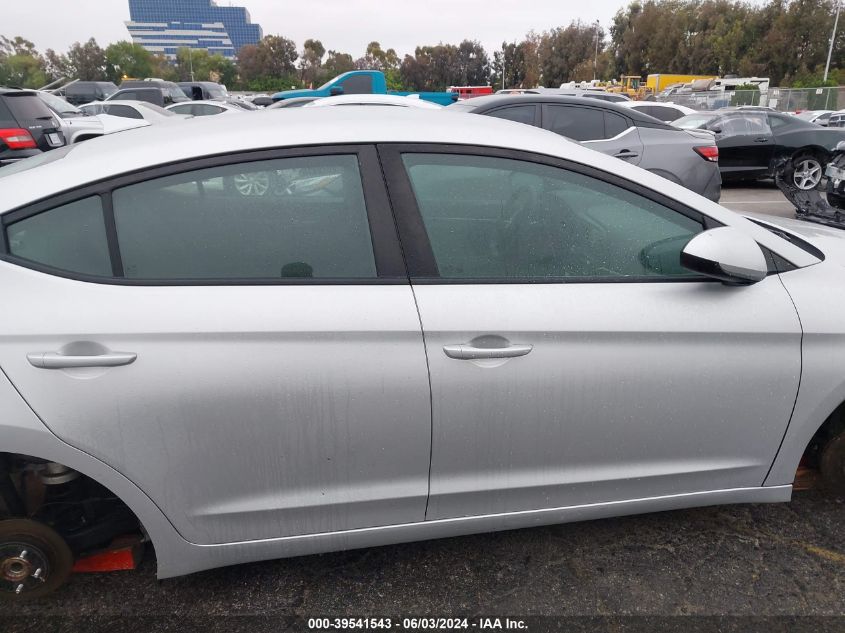 2019 Hyundai Elantra Sel VIN: 5NPD84LF9KH447773 Lot: 39541543