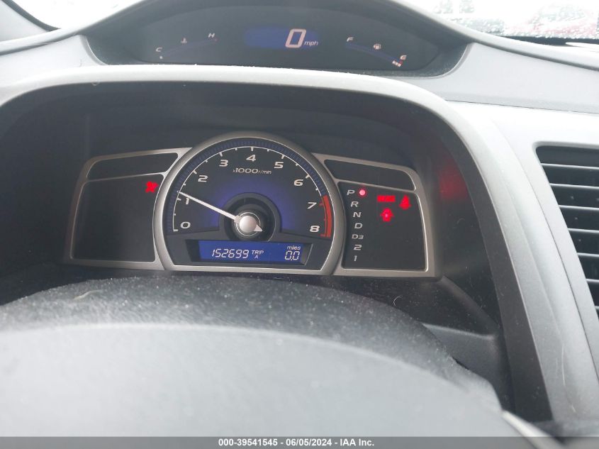 2009 Honda Civic Lx VIN: 19XFA16549E038741 Lot: 39541545