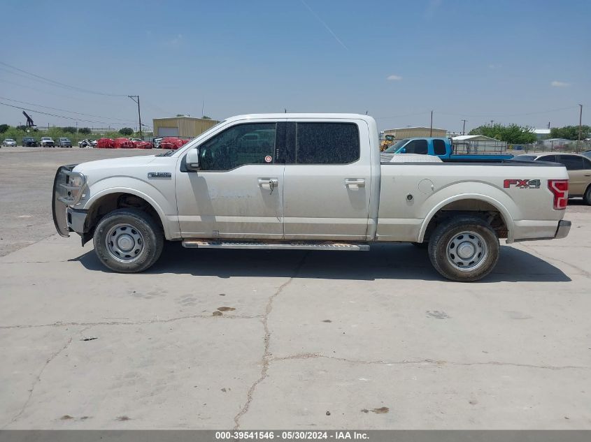 2018 Ford F-150 Lariat VIN: 1FTFW1E58JKE25703 Lot: 39541546