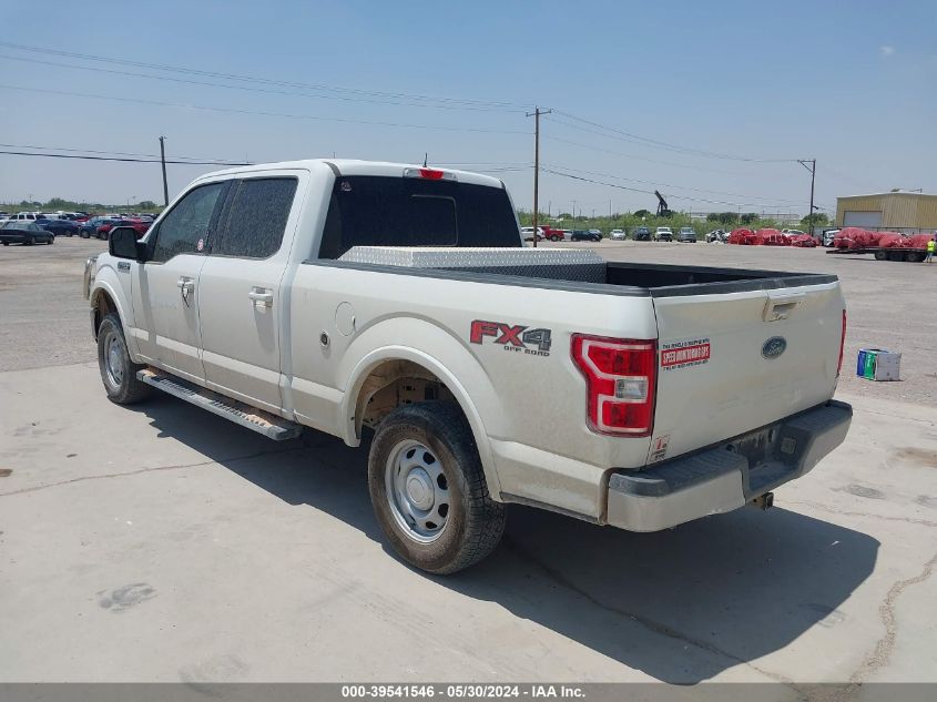 2018 Ford F-150 Lariat VIN: 1FTFW1E58JKE25703 Lot: 39541546