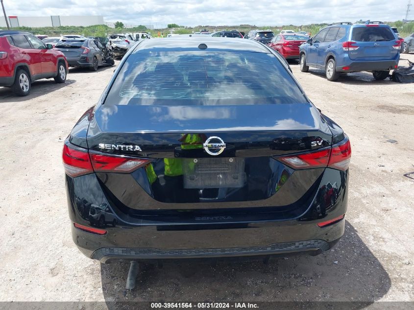 2020 Nissan Sentra Sv Xtronic Cvt VIN: 3N1AB8CV5LY207517 Lot: 39541564