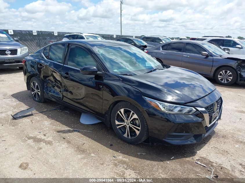 2020 Nissan Sentra Sv Xtronic Cvt VIN: 3N1AB8CV5LY207517 Lot: 39541564