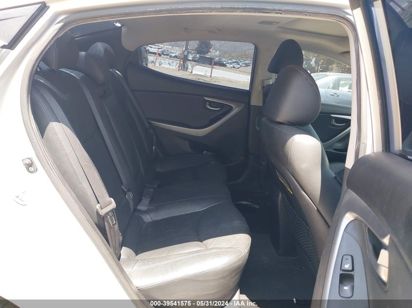 2013 Hyundai Elantra Limited VIN: KMHDH4AE9DU002769 Lot: 39541575