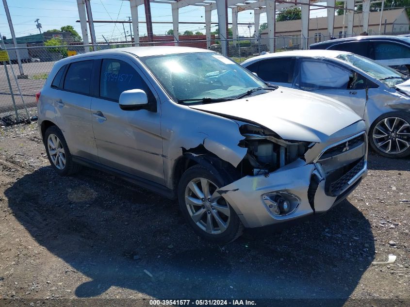 2015 Mitsubishi Outlander Sport Es VIN: 4A4AP3AUXFE058432 Lot: 39541577