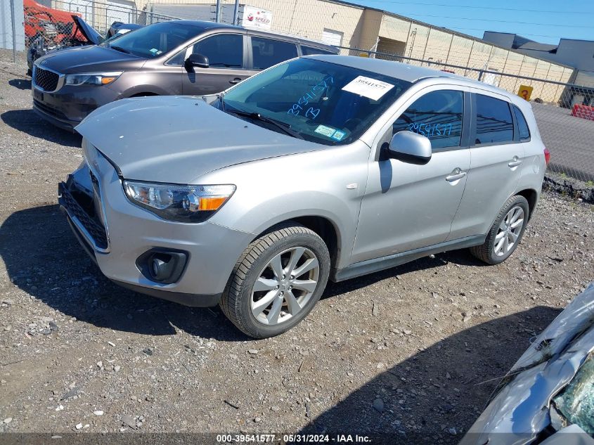 2015 Mitsubishi Outlander Sport Es VIN: 4A4AP3AUXFE058432 Lot: 39541577