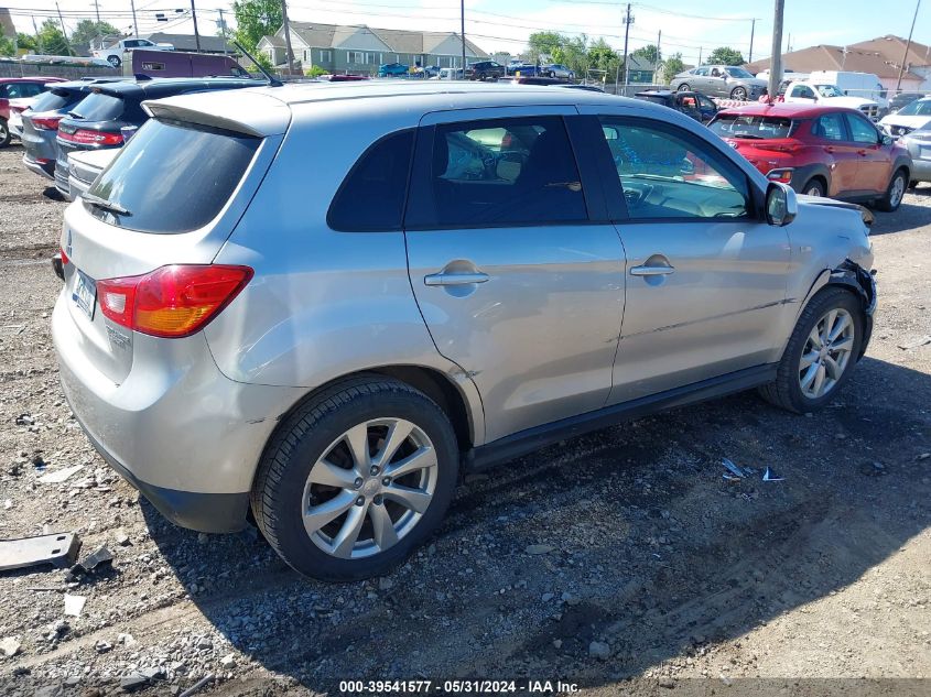 2015 Mitsubishi Outlander Sport Es VIN: 4A4AP3AUXFE058432 Lot: 39541577