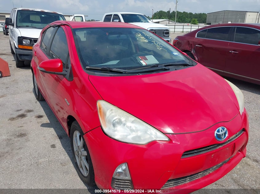 2012 Toyota Prius C Three VIN: JTDKDTB36C1523074 Lot: 43726877