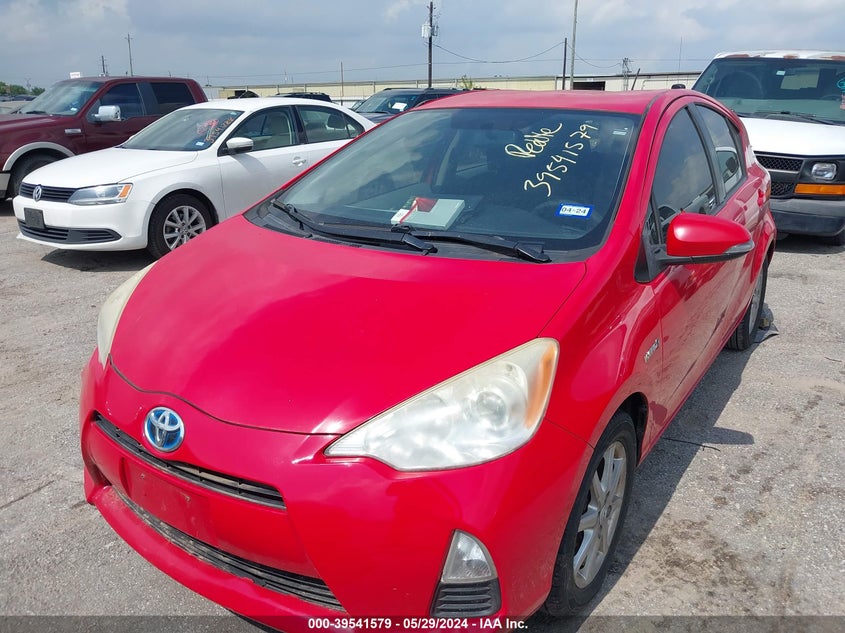 2012 Toyota Prius C Three VIN: JTDKDTB36C1523074 Lot: 43726877