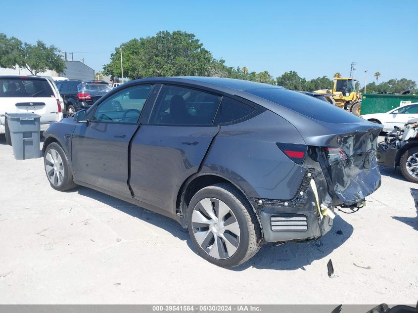 2021 Tesla Model Y Long Range Dual Motor All-Wheel Drive VIN: 5YJYGDEE9MF117013 Lot: 39541584