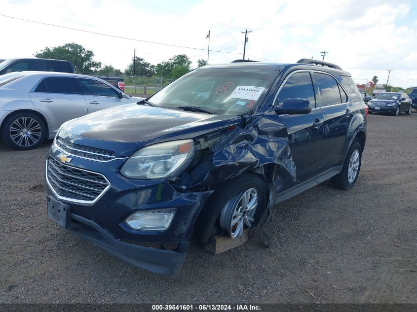 2016 Chevrolet Equinox Lt VIN: 2GNFLFEK8G6287062 Lot: 39541601
