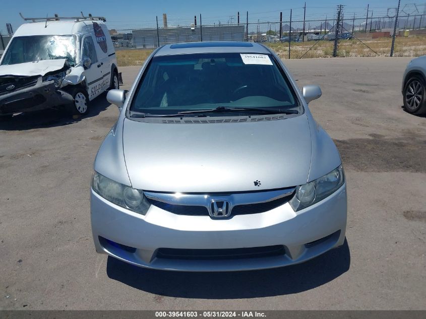 2009 Honda Civic Ex-L VIN: 1HGFA16999L023762 Lot: 39541603