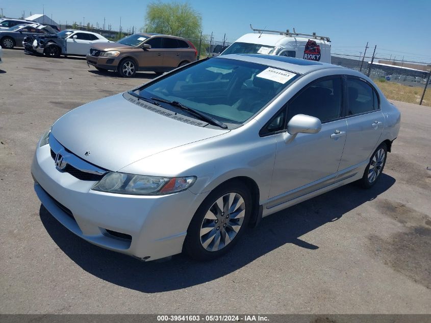 2009 Honda Civic Ex-L VIN: 1HGFA16999L023762 Lot: 39541603