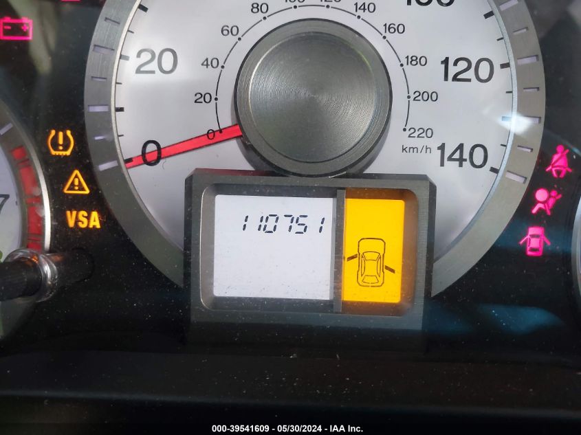 2011 Honda Pilot Lx VIN: 5FNYF3H29BB010457 Lot: 39541609