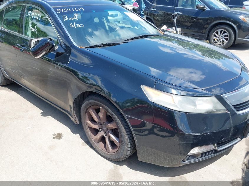 2012 Acura Tl 3.5 VIN: 19UUA8F27CA004505 Lot: 39541619