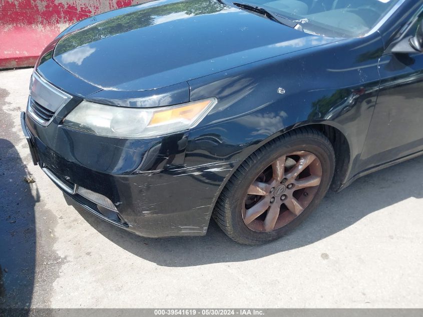 2012 Acura Tl 3.5 VIN: 19UUA8F27CA004505 Lot: 39541619