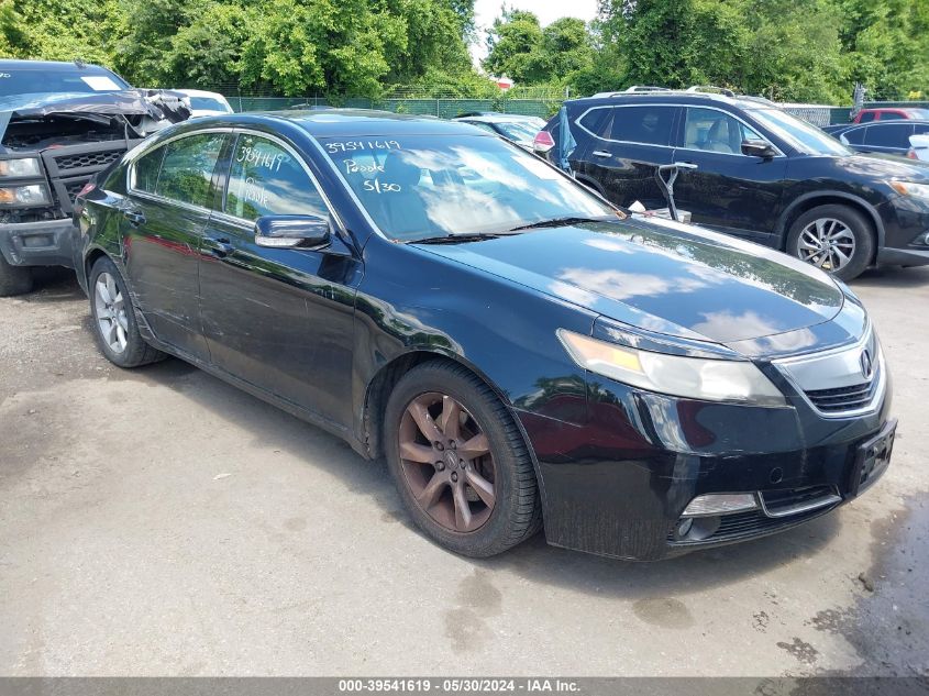 2012 Acura Tl 3.5 VIN: 19UUA8F27CA004505 Lot: 39541619