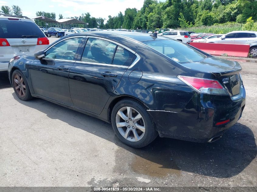 2012 Acura Tl 3.5 VIN: 19UUA8F27CA004505 Lot: 39541619