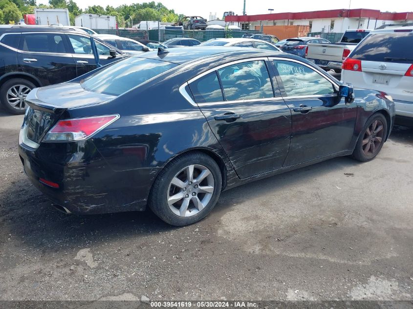 2012 Acura Tl 3.5 VIN: 19UUA8F27CA004505 Lot: 39541619