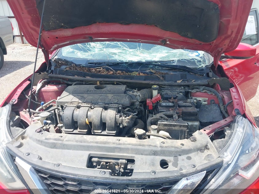 2017 Nissan Sentra Sv VIN: 3N1AB7AP7HL723154 Lot: 39541621