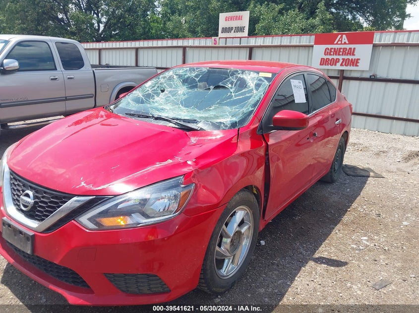 2017 Nissan Sentra Sv VIN: 3N1AB7AP7HL723154 Lot: 39541621