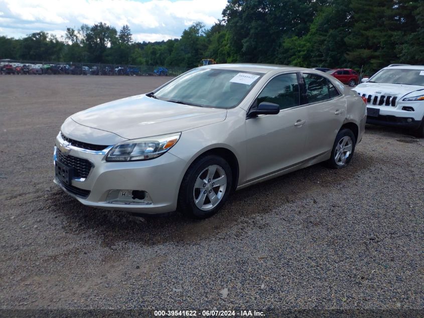 2014 Chevrolet Malibu 1Ls VIN: 1G11B5SL8EF299169 Lot: 39541622