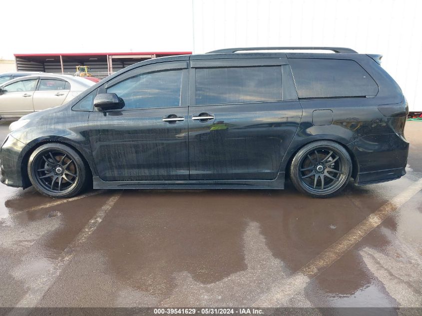 2017 Toyota Sienna Se Premium 8 Passenger VIN: 5TDXZ3DC5HS791774 Lot: 39541629