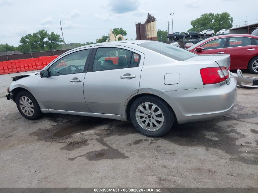 2011 Mitsubishi Galant Es VIN: 4A32B2FF6BE024171 Lot: 39541631