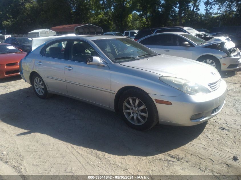 2004 Lexus Es 330 VIN: JTHBA30G040009290 Lot: 39541642