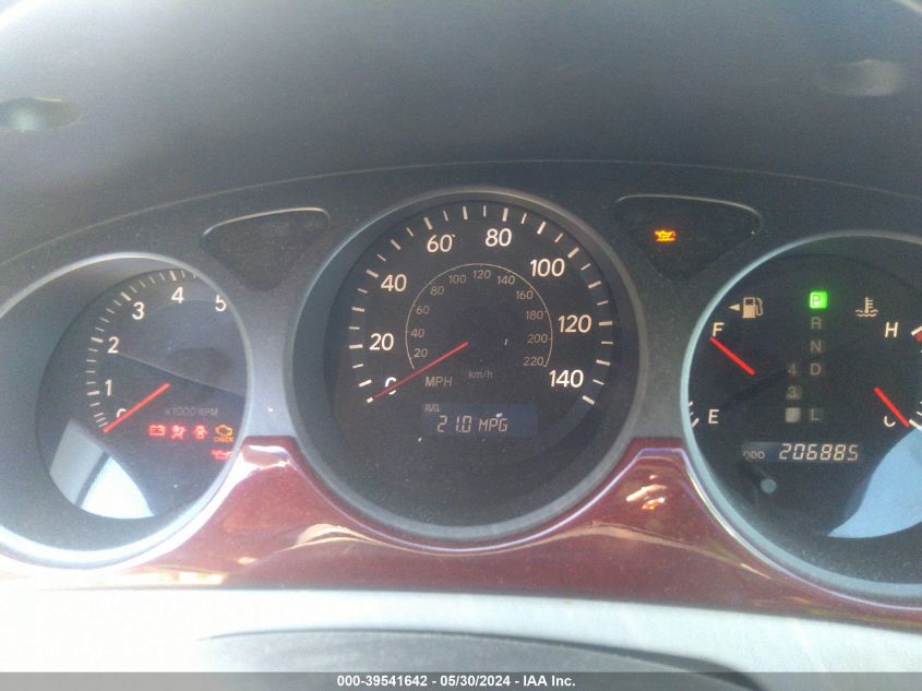 2004 Lexus Es 330 VIN: JTHBA30G040009290 Lot: 39541642